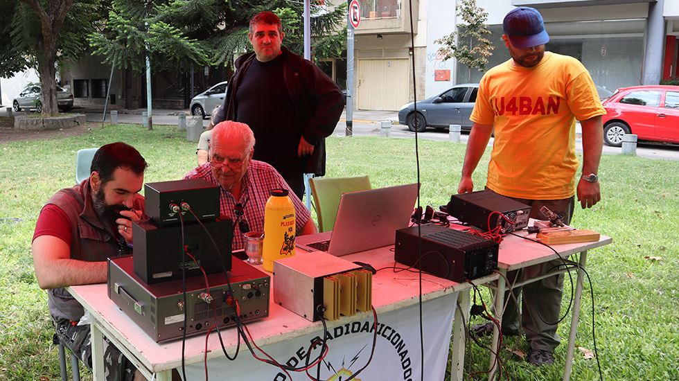 Activación del “Patio Radioaficionados Veteranos de Guerra”