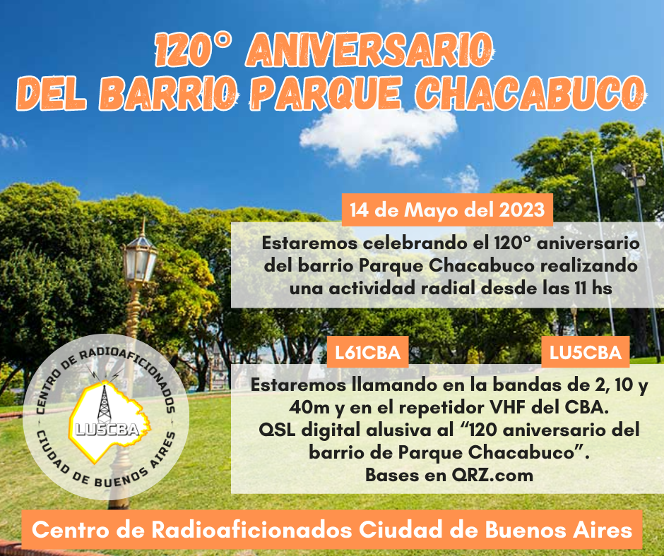 120° aniversario del barrio Parque Chacabuco
