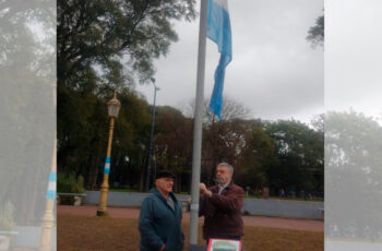 Homenaje a San Martín en Parque Chacabuco con participación del Radio Club