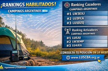 LU5CBA habilitó los Rankings oficiales del programa Campings Argentinos LU5CBA habilitó los Rankings oficiales del programa Campings Argentinos